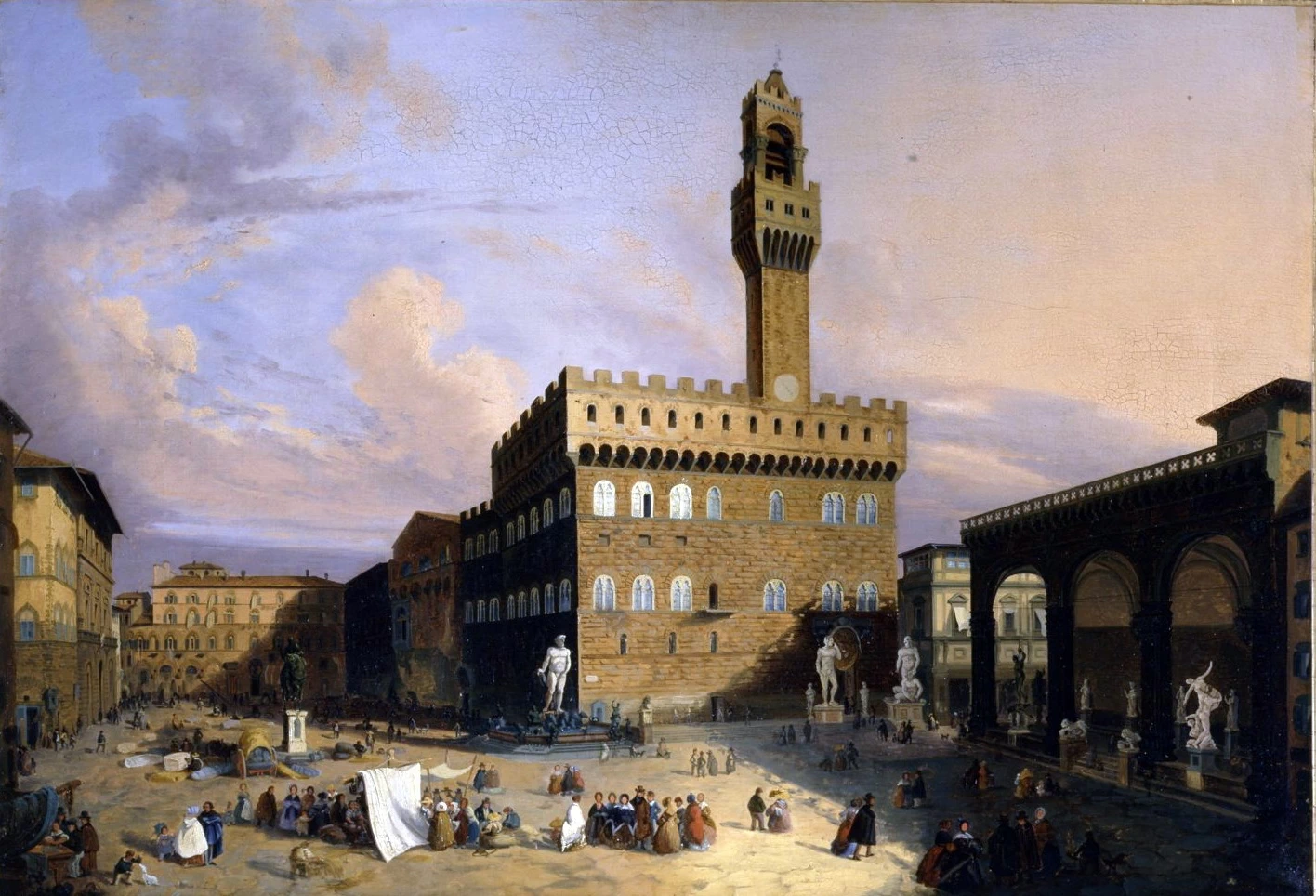 Piazza della Signoria - Palazzo pitti